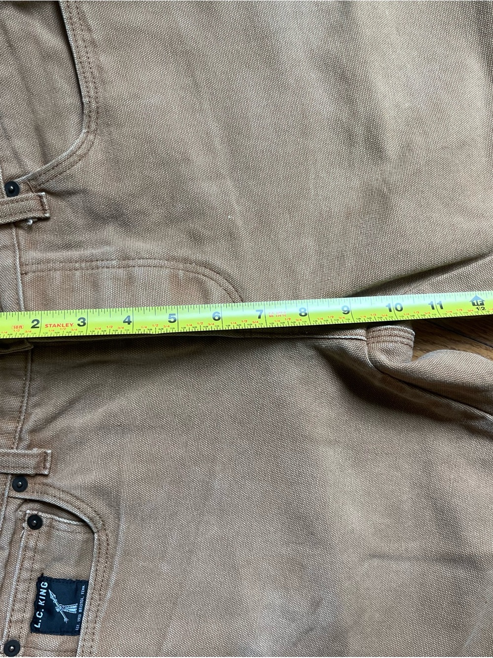 LC King Pointer Brand - Slim Fit Duck Canvas Classic Workwear - Picture 7 of 10